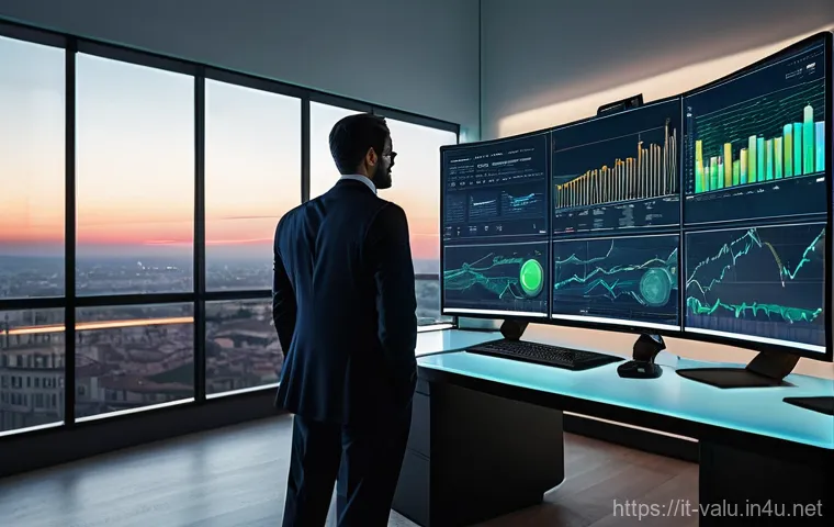 감정평가사의 디지털 트렌드 활용 - **Prompt 1: The AI-Powered Appraiser's Command Center**
    "A highly professional and focused Itali...