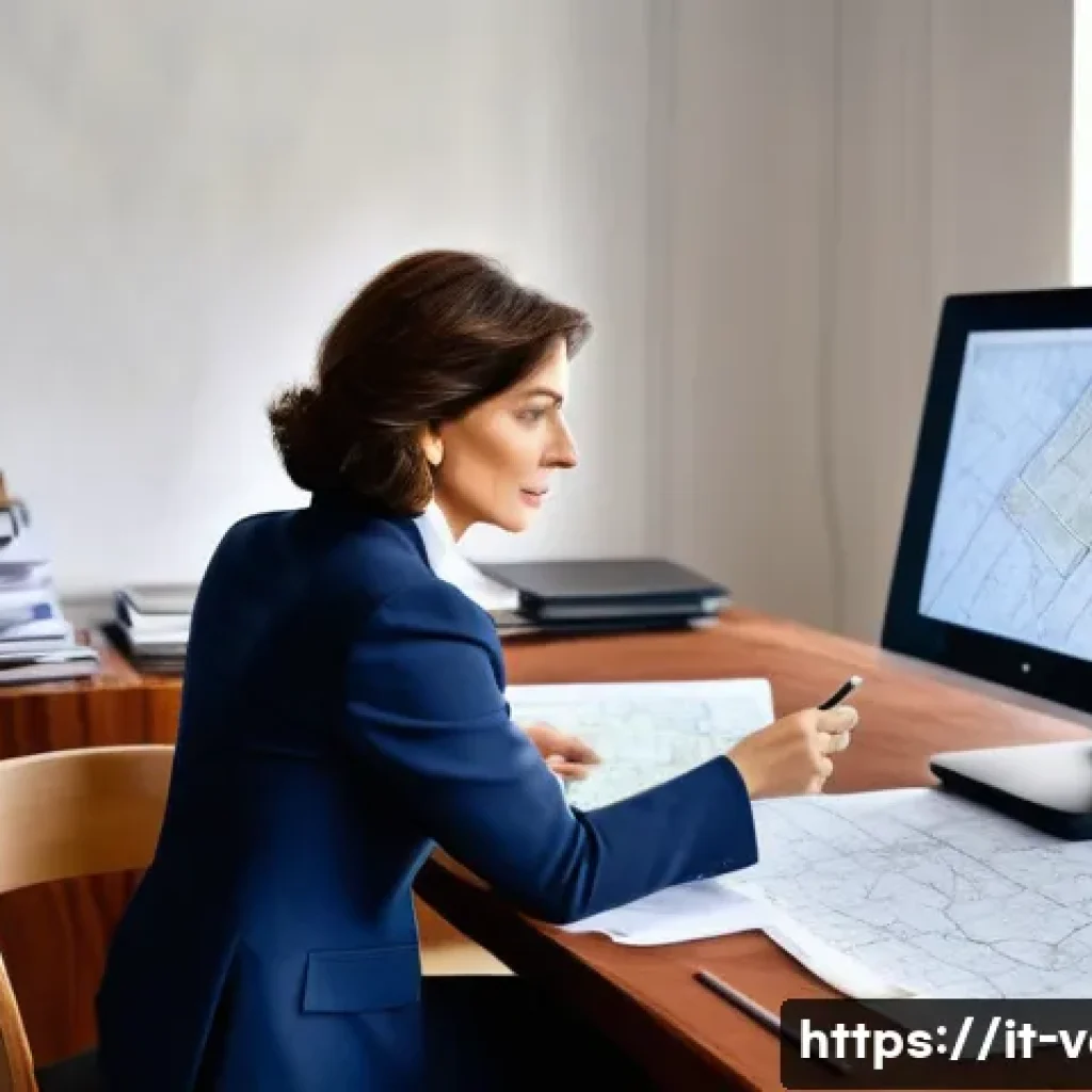 감정평가사의 법적 분쟁 사례 분석 - **Prompt:** A professional Italian real estate appraiser, a woman in her late 40s, with a focused ex...